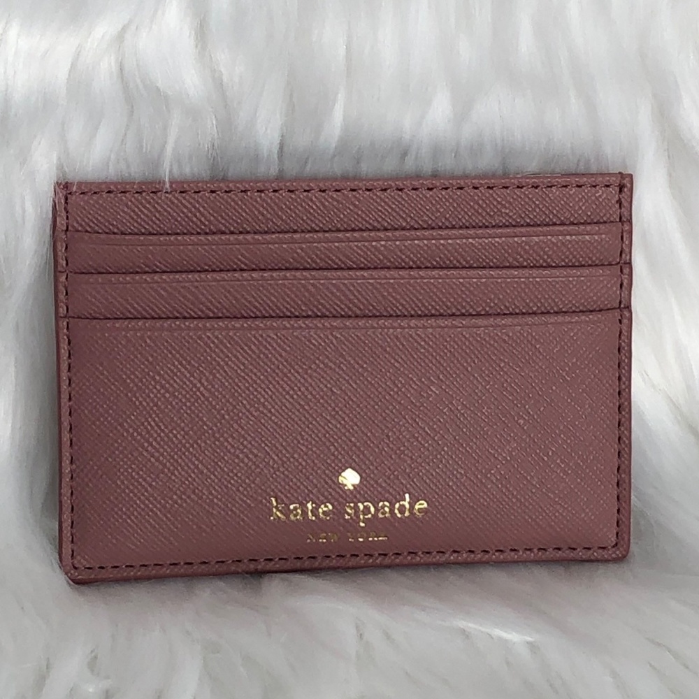 Kate Spade Graham Glitter Card Holder - Picture 2 of 4